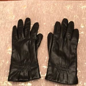 ❄️☃️Ladies black leather gloves